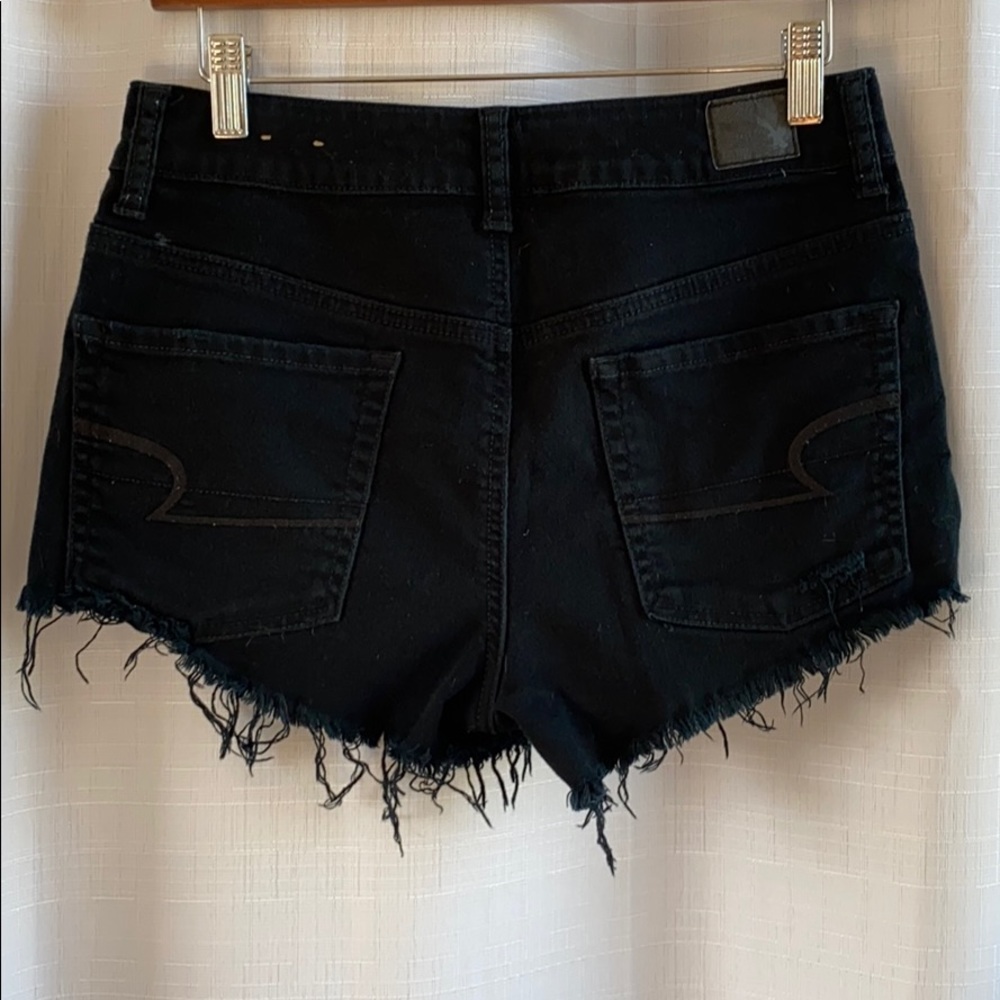 Black Stretch Shorts